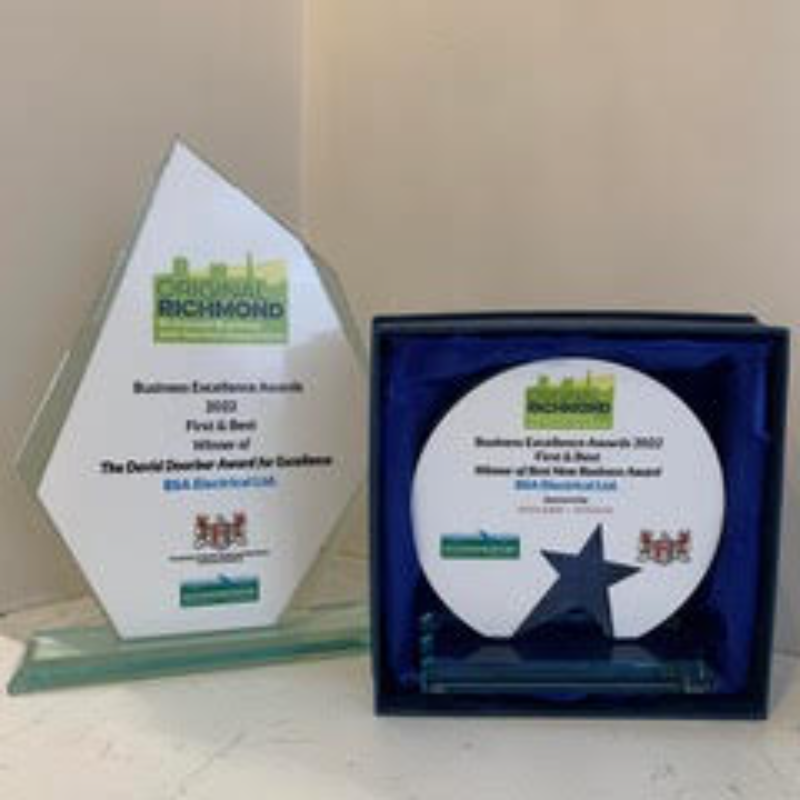 We've been awarded...